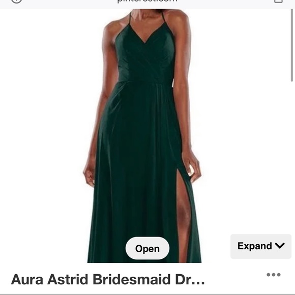 Aura Dress (Color; Burgundy) - Picture 1 of 6